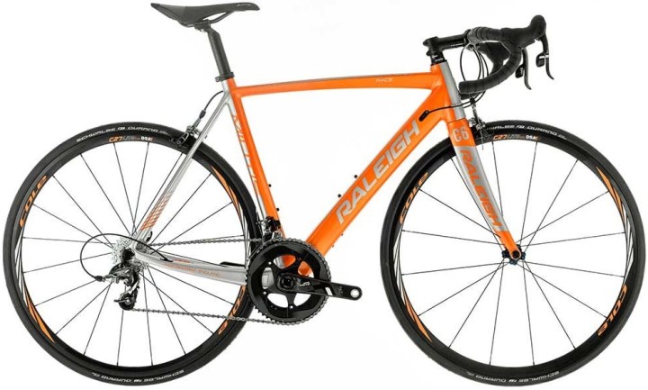 2016 Raleigh Militis sram force orange silver