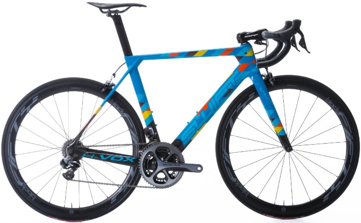 2016 Swift Carbon Hypervox aero light blue dura ace 4