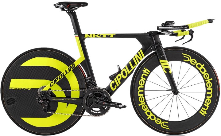 2016 Cipollini NKTT tt campy super record black yellow