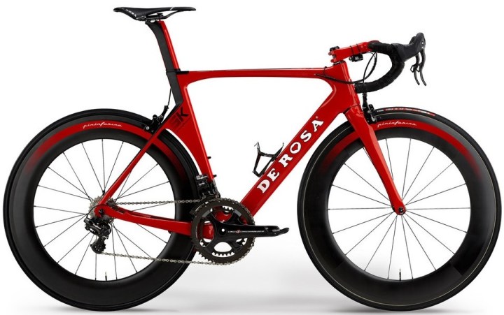 2016 De Rosa SK red Campy super record