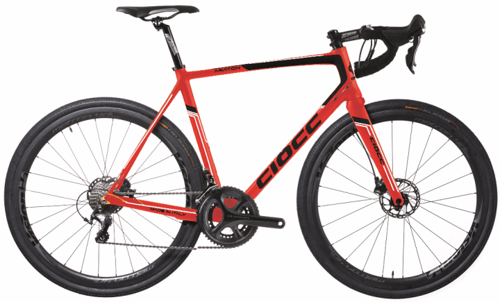 2016 Ciocc Araton disc cx orange ultegra