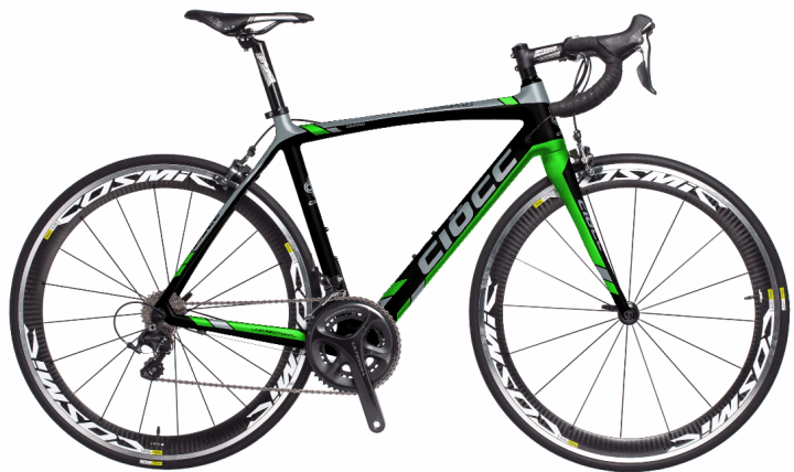 2016 Ciocc Morpho ultegra lime black