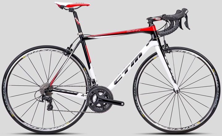 2016 CTM Spinn red white black shimano 105
