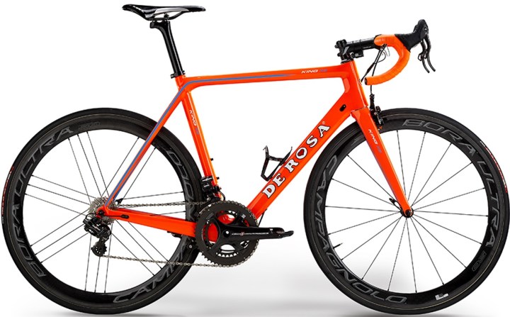 2016 De Rosa King XS orange campy 2