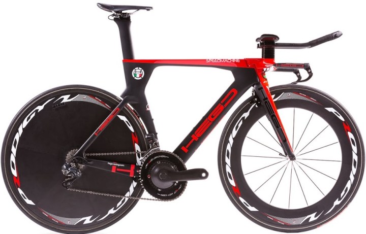2016 Hego Speedmachine tt red black dura ace