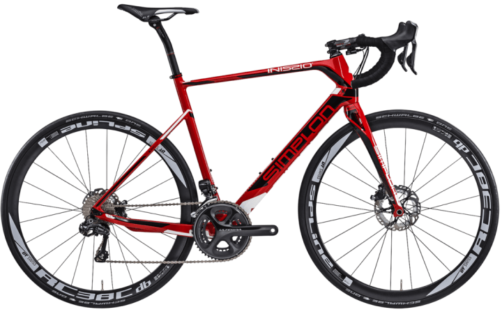 2016 Simplon Inissio GranFondo red ultegra disc aero