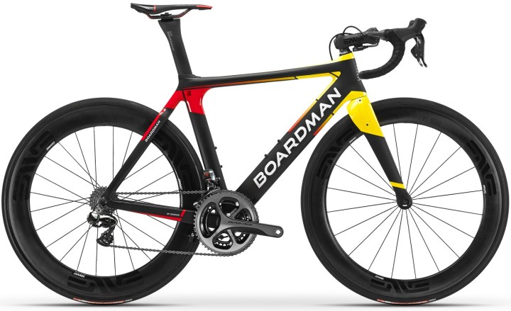 2016 Boardman Air Signature red yellow dura ace