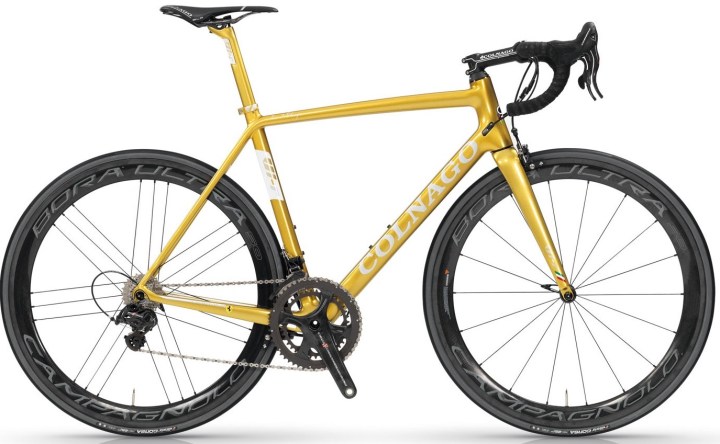 COLNAGO-V1r 2017 gold campy super record