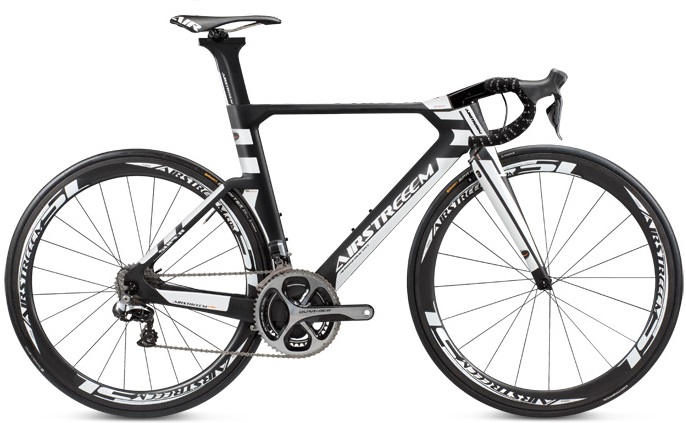 2016 Airstreeem Super_TT_Road_Black_White dura ace