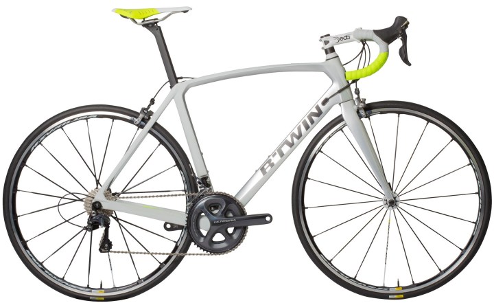 2017 Btwin Ultra 720 white lime ultegra