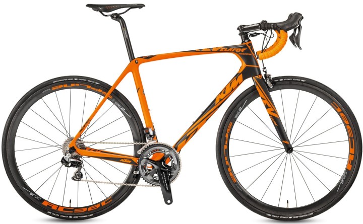 2017 KTM Revelator Prestige Dura Ace Di2 orange