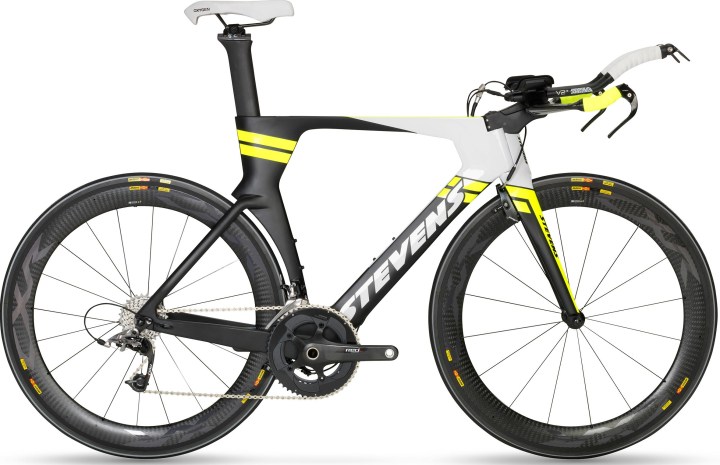 2017 Stevens Super Trofeo tt yellow black sram red